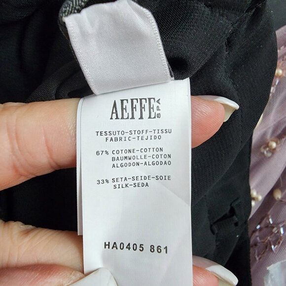 Moschino Black Cotton Animal Print Dress Size 10 - Picture 14 of 15